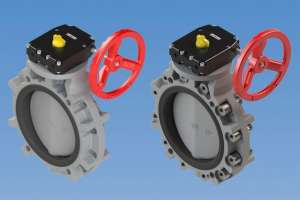 Asahi t57p butterfly valve large