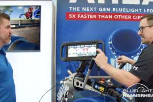 Wwett video hammerhead blue light