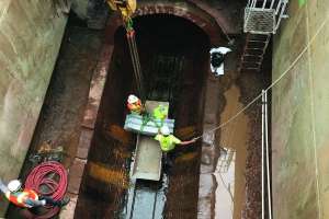 Sliplining a Brick Stormwater Tunnel