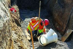 In-House Crew Tackles Sewer Improvement
