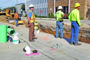 In-House Crew Tackles Sewer Improvement