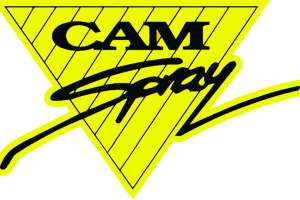 Cam Spray logo BY tag