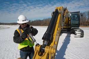 Tracked excavator