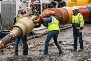 Installing Pipe Below the Seafloor