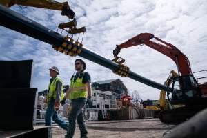 Installing Pipe Below the Seafloor