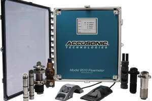 Accusonic transit time flowmeter