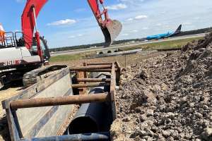 A Better Drainage System at Richmond International Airport