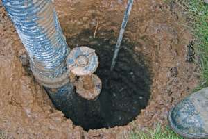 Corroded Pipe In Ground Before Speedy Sleeve