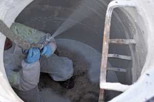 Epoxytec Spray Applied Coatings For Manhole Rehabilitation