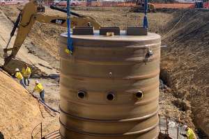 Fiber glass systems nov fiberglass wet wells and lift pump station systems
