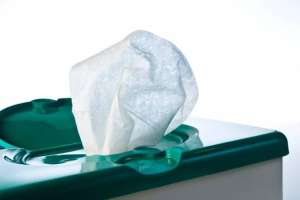 Flushable wipes