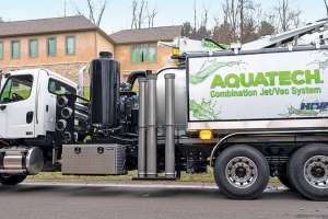 Hi vac aquatech b series combination sewer cleaner