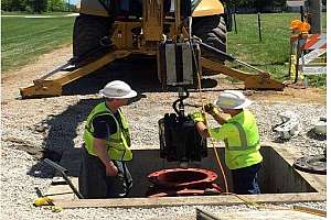 Louisville water inserting robot 171030 140205