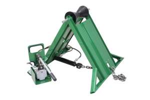 Mcelroy hydraulically adjustable pipe stand 171030 130616