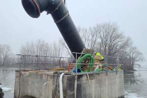 High-Velocity Pipe Cleaning