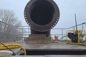 High-Velocity Pipe Cleaning