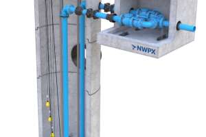 Nwpx pumptrooper packaged pump lift station