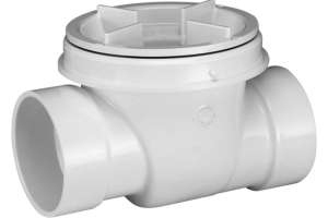 Oatey 4 in pvc backwater valve