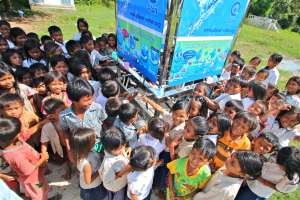 Planet water aquatower