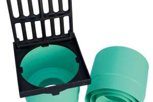 Product spotlight advanced drainage systems nyloplast 12 inch universal inline drain