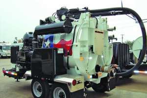 Trailer-Mounted Vacuum Maintenance