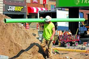 Rebuilding a Downtown’s Infrastructure