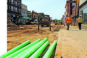 Rebuilding a Downtown’s Infrastructure