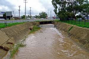 Stormwater Culvert Along Dobney Ave