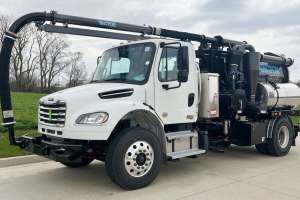 Vactor impact catch basin cleaner