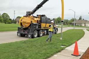Vermeer vxt300 truck vac pto