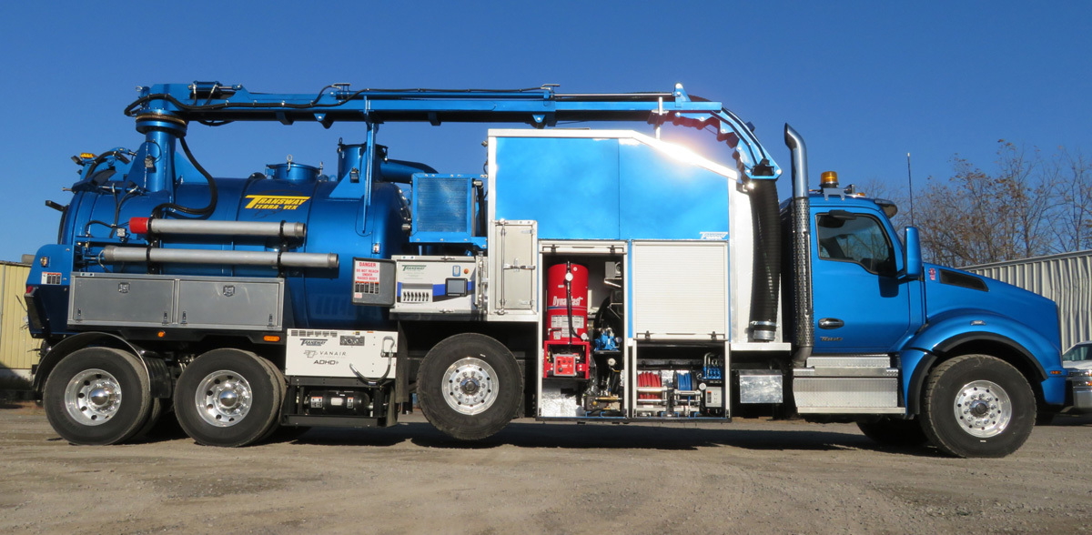 Transway systems hydroexcavation units