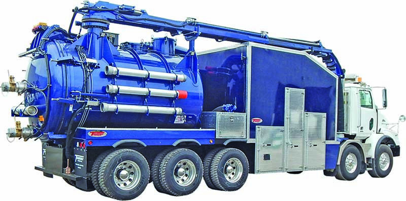 Jet/Vac Combination Trucks/Trailers - Transway Systems Terra-Vex