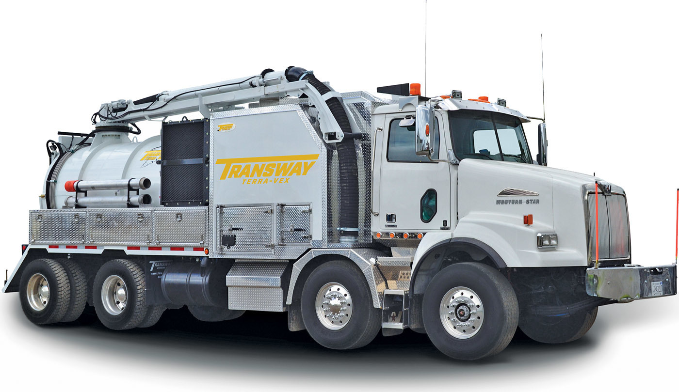 Hydroexcavation Trucks/Trailers - Transway Systems Terra-Vex HV38