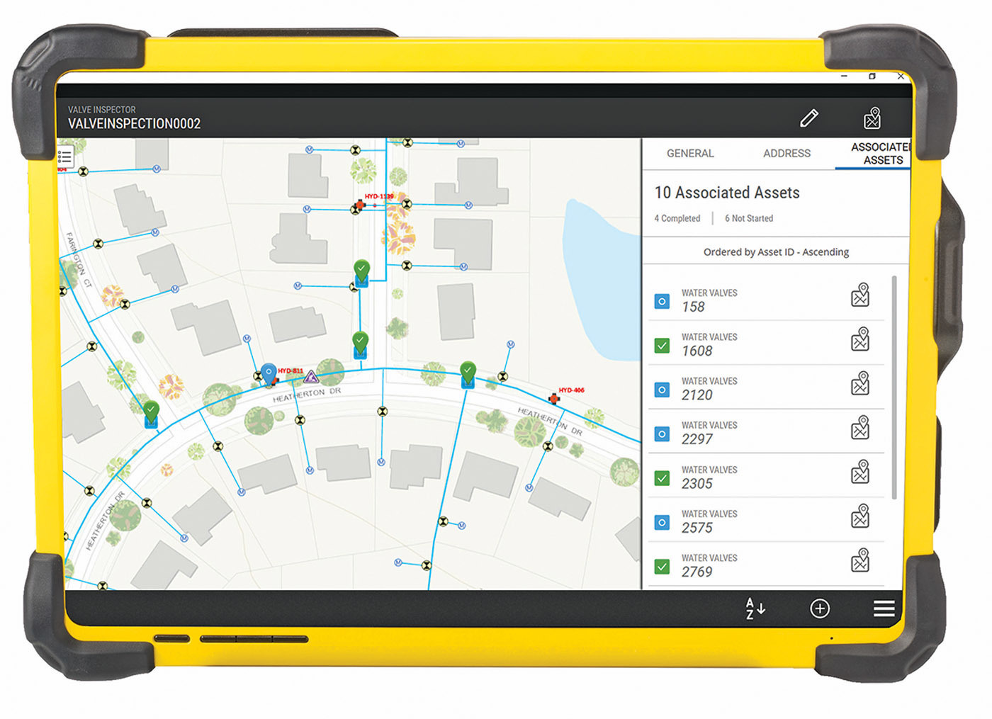 Trimble T10 mapping and asset management tablet