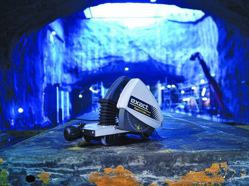 Exact Pipe Tools ventilation pipe cutter