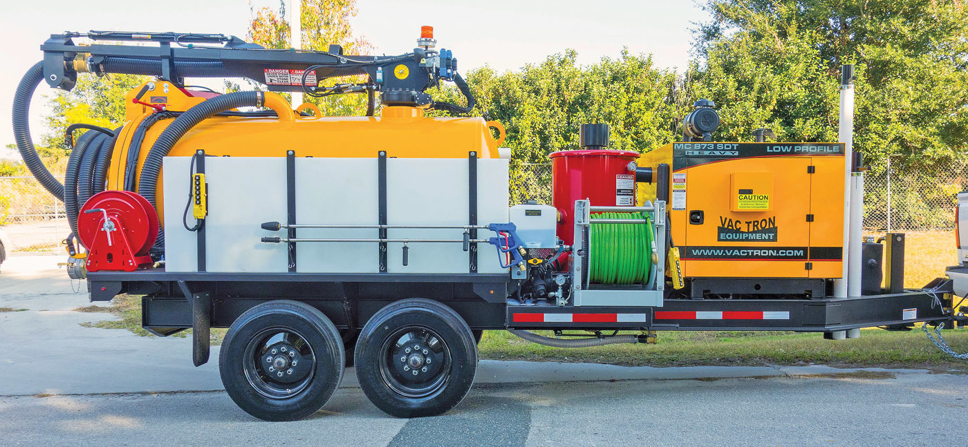 Jet/Vac Combination Trucks/Trailers - Vac-Tron Equipment Mini-Combo Series