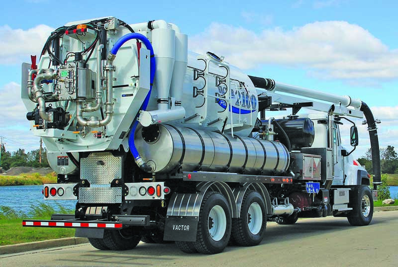 Vactor 2100 Plus sewer cleaner
