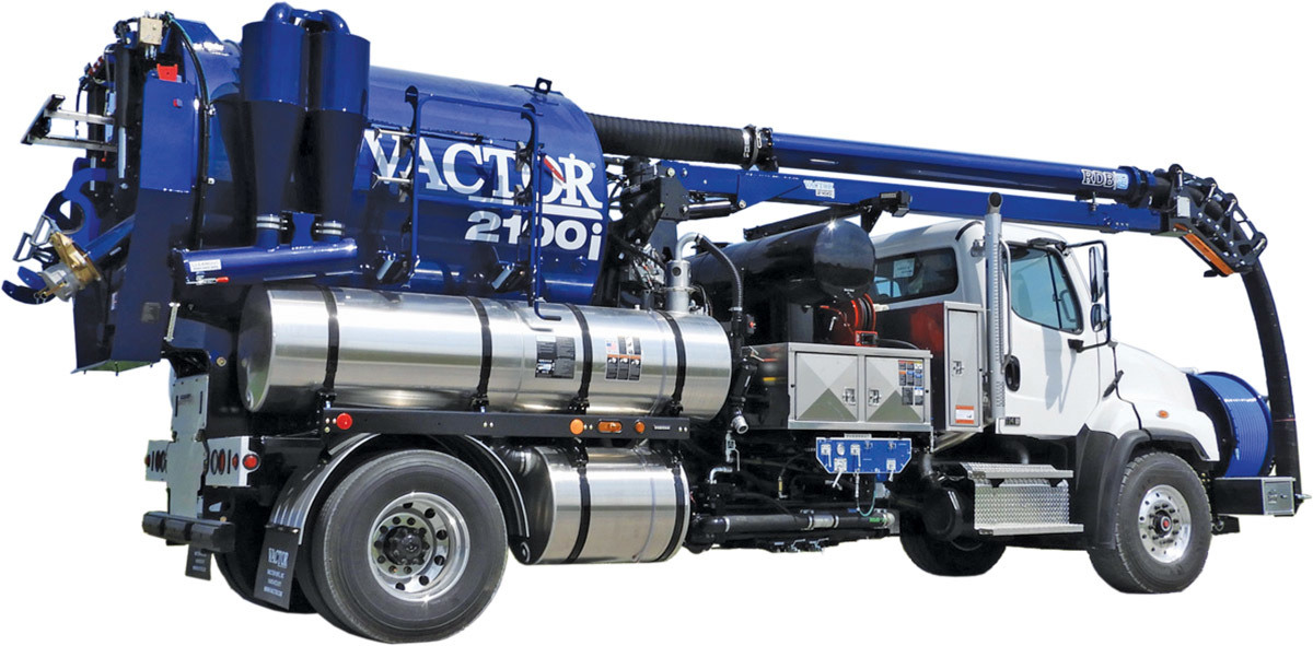 Vactor 2100i combination sewer cleaner