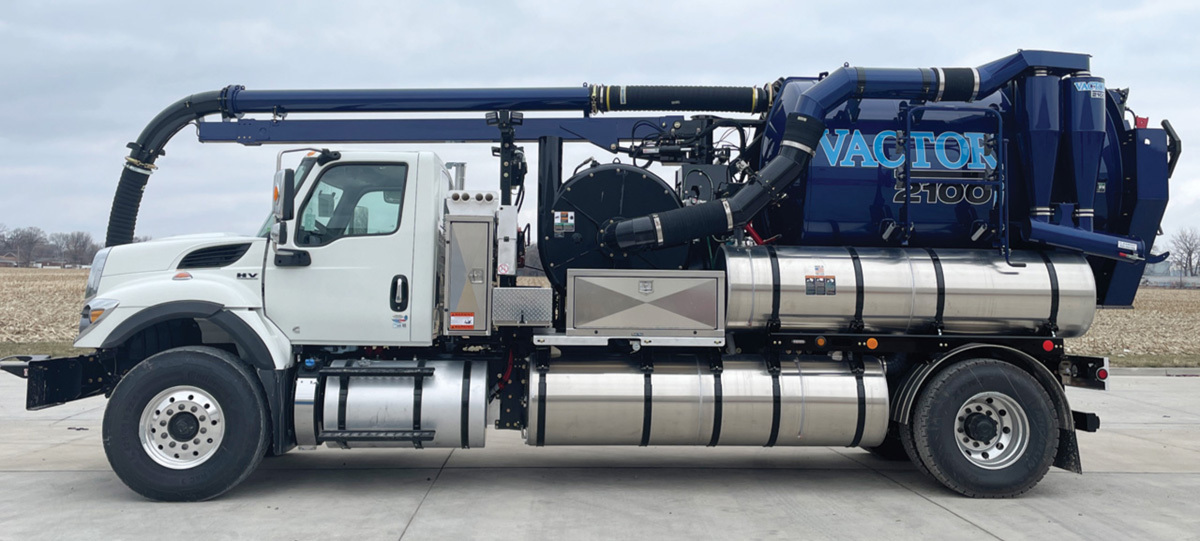 Vactor 2100i catch basin