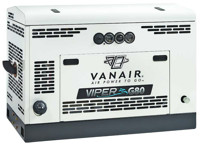 Vanair gas rotary screw air compressor