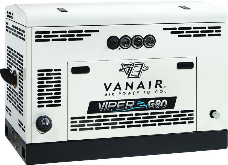 Vanair gas rotary screw air compressor