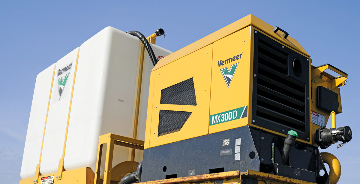 Vermeer mx300dmix system