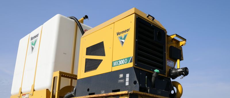 Vermeer mx300dmix system large