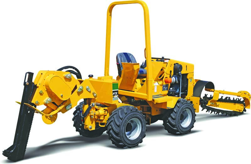 Vermeer ride-on service plow
