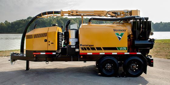 Vermeer vx75 excavator large