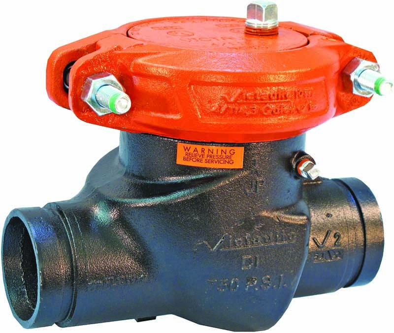 Victaulic high-pressure swing check valves