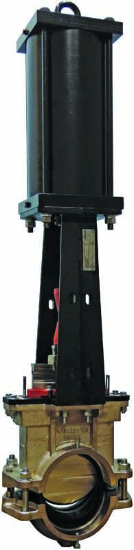 Victaulic knife gate valve