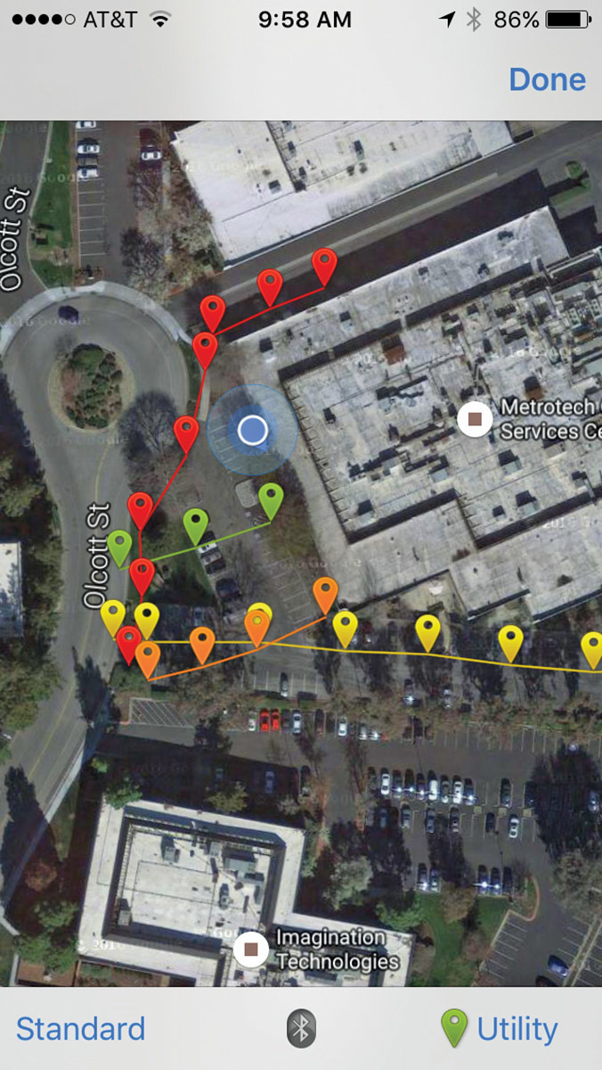 Vivax metrotech vmmap utility mapping app