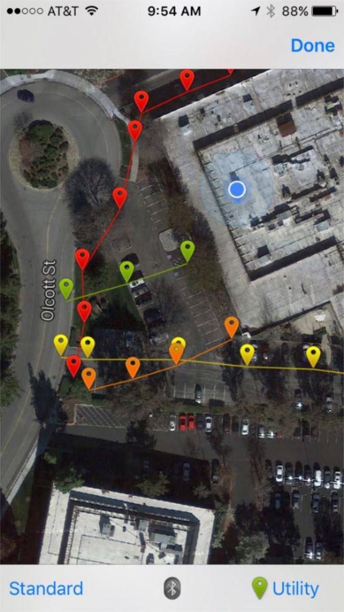 Vivax metrotech vmmap utility mapping app