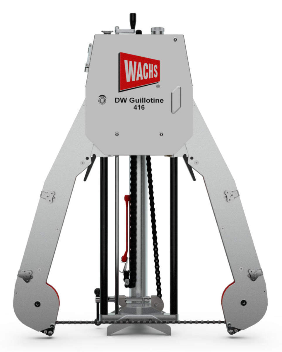 Wachs utility products diamond wire guillotine